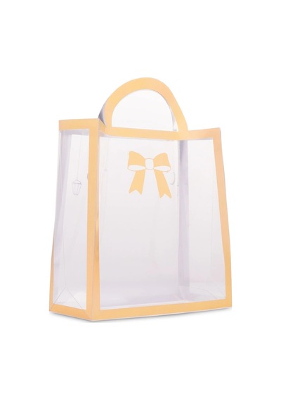 Yaldızlı Asetat Çanta 14.5 X 16 X 7 1 Adet