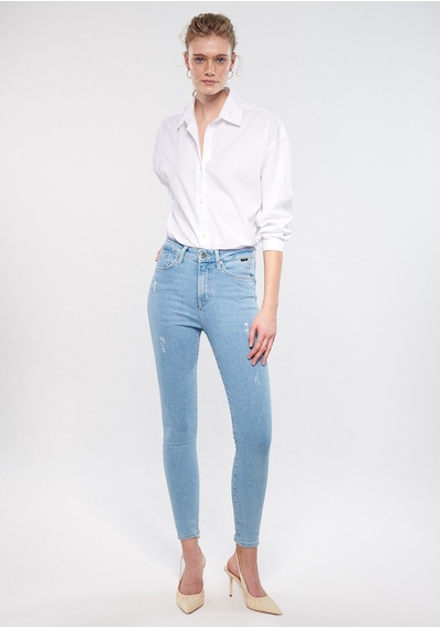 Mavi - Serenay Gold Shape Mavi Jean Pantolon 100980-33430