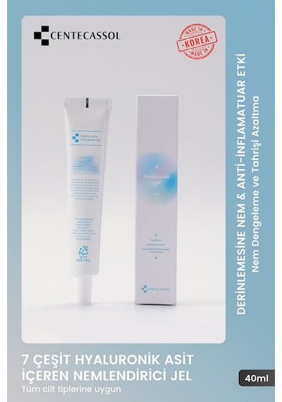 Centecassol Hyaluronik Asit İçeren Nemlendirici Jel 40 ML