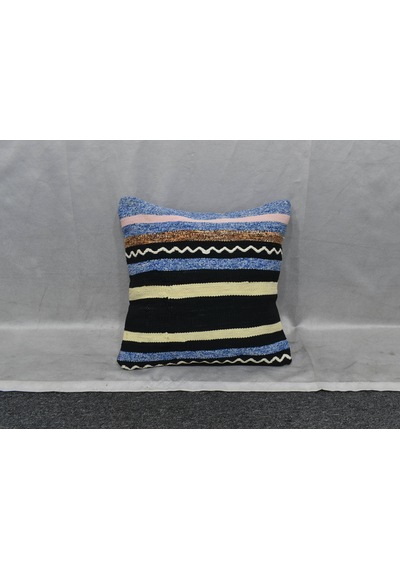 Zehra Abla Halı Yeni El Dokuma Dekoratif Kilim Kırlent Yastık Kılıfı 6078