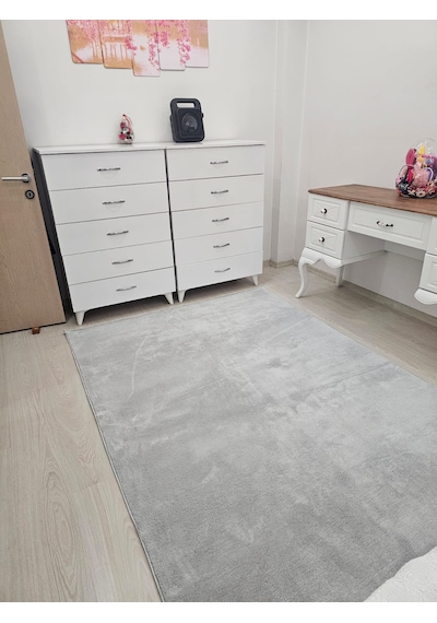Renkli Halı Salon Halısı Makinede Yıkanabilir Kaymaz Taban Halı Krem Çok Renkli