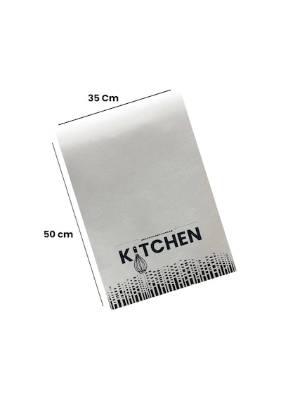 Valerine Life Kişiye İsme Özel Kitchen Mutfak Kurulama Ve Fırın Beyaz El Havlusu %100 Pamuklu 35x50c Beyaz