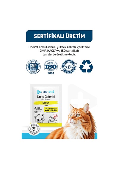 Onevet Kedi Kumu Koku Giderici Sabunlu 15 Adet 25 Gr
