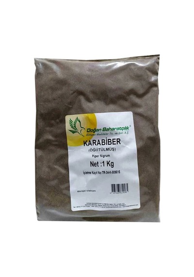 Karabiber Doğal Öğütülmüş Saf 1000 Gr Paket 50736255