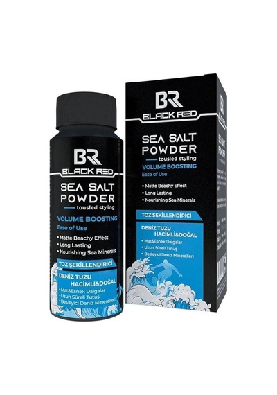 Br Deniz Tuzu Toz Wax - Sea Salt Powder Orta Tutuşlu Hacimlendirir Anti Uv Saç Şekillendirici