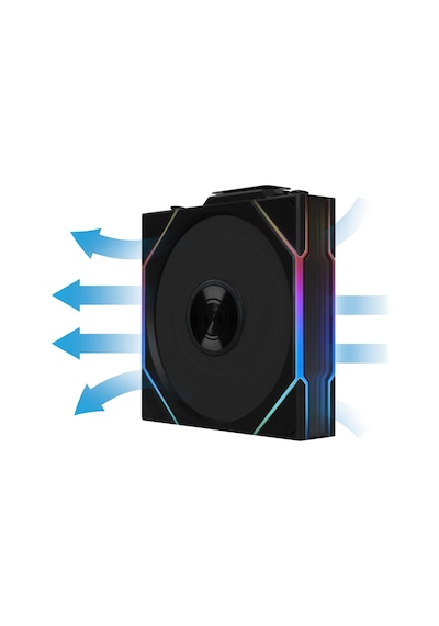 Lian Li Unı Fan Reverse Tl Wıreless 1x120mm Siyah Kasa Fanı Azaz0llı0094