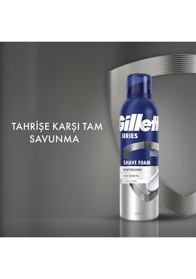 3 Adet Gillette Tıraş Köpüğü 200ml Skin Renewal