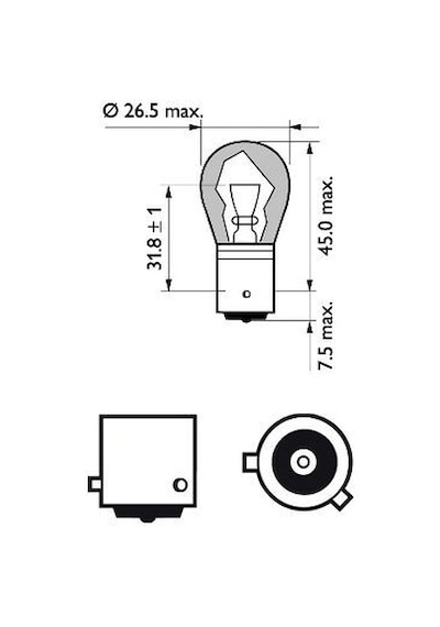 Ampül - Fiat Fullback, Ducato, 500, Panda, Grande Punto, Punto, Doblo, Tipo, Sandero, Duster, Logan, Dokker, Lodgy, Spring, Jogger, Solenza, 159, 156
