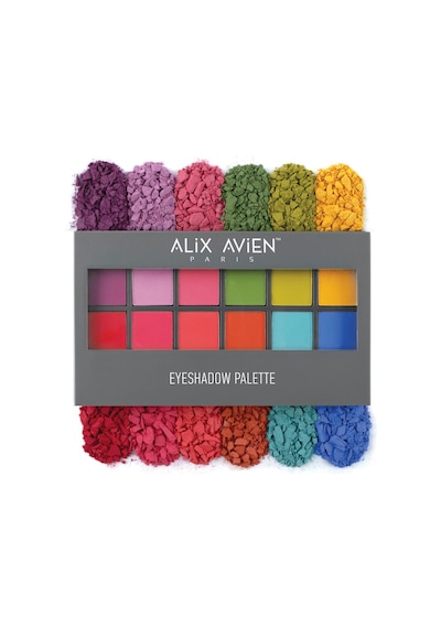 Alix Avien 12'li Far Paleti Eyeshadow Palette 111 Tropical Bouquet 15,6 G