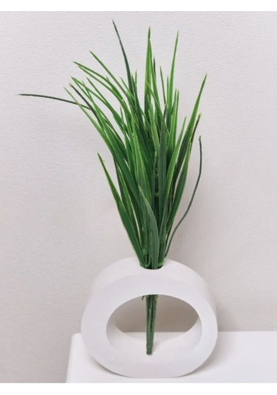 Minimalist Halka Formunda Dekoratif Beton Vazo Şıklık Ve Modernlik Bir Arada