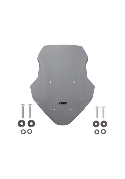 Gp Kompozit Honda Adv 350 2023-2026 Uyumlu Ön Cam Gri 55 Cm