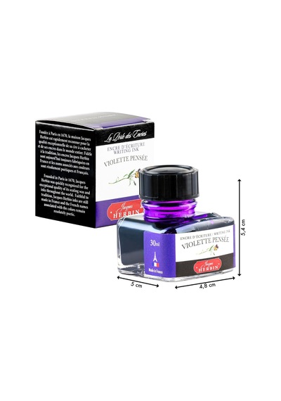 J. Herbin Dolma Kalem Şise Mürekkep 30ml - Violett Diğer
