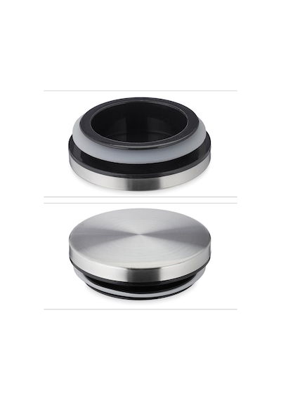 Isıya Dayanıklı Cam Sürahi 1.8 Litre Şeffaf Lüks Karaf Borosilikat Metal Silikon Kapaklı