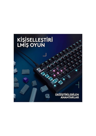 Logıtech G316 X 98 Kablolu Oyuncu Klavyesi - Türkçe Tuş Dizimi Tactile Siyah 920-014194