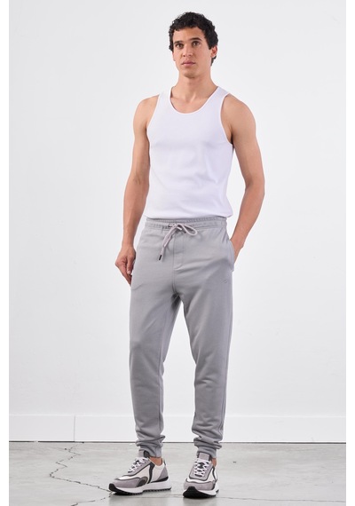 Dufy Gri Erkek Eşofman Altı - Regular Fit Gri