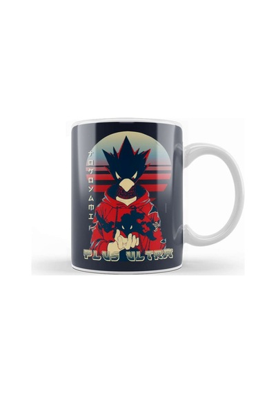 Tokoyami Fumikage Dark Shadow Boku No Kupa Bardak Porselen Karışık