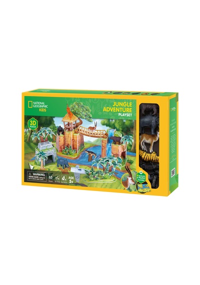 National Geographic Kids Orman Hayvanları Oyun Seti 3d Puzzle Ds1077h