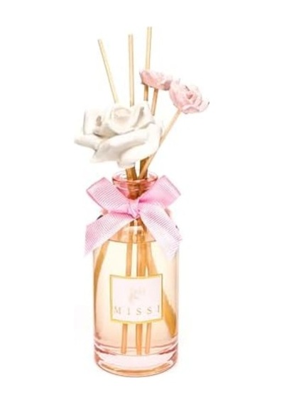 180 Ml Pembe Cam Şişe Çiçek Seramik Taş Bambu Çubuklu Garden Rose-pudra Oda Kokusu Abundance Prosperity 180 Ml Pembe Cam Şişe Çiçek Seramik Taş Bambu Çubuklu Garden Rose-pudra Oda Kokusu Abundance Prosperity
