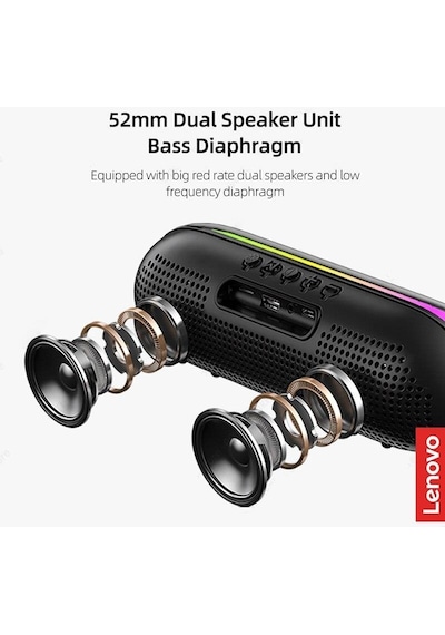 Lenovo Thinkplus TS40 Pro Kablosuz Renkli Taşınabilir Bluetooth Hoparlör