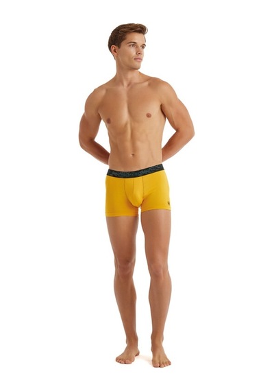 Blackspade Erkek Pamuk Elastan Boxer 9555 - Sarı
