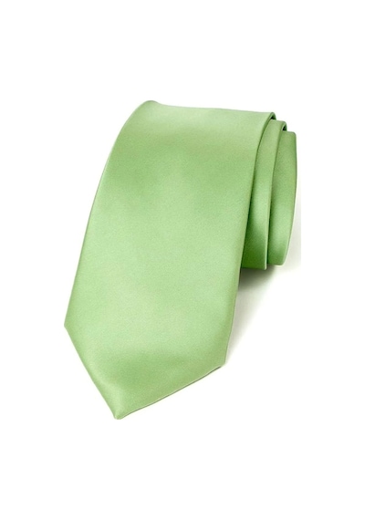 Tezzgelsin Erkek Saten Kravat ve Mendil Set Mint Yeşili