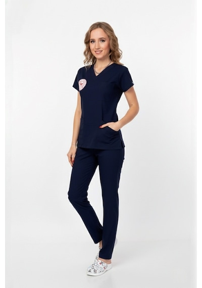 Unisex Lacivert Hemşire Scrubs Üniforma Takım Patriot Blue Sağlık Bakanlığı Yeni Yönetmeliğe Uygun Lacivert Unisex Lacivert Hemşire Scrubs Üniforma Takım Patriot Blue Sağlık Bakanlığı Yeni Yönetmeliğe Uygun Lacivert