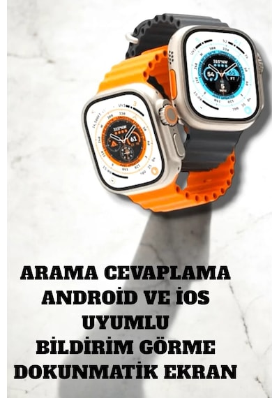 Uyku Ve Nabız Takipli Wireless Şarjlı Akıllı Saat Android Ve İos Uyumlu