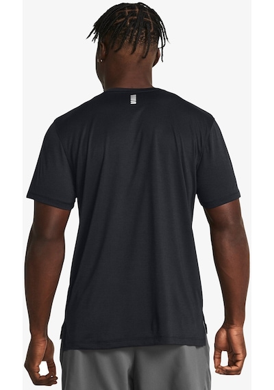Under Armour Launch Sleeve Erkek Siyah T-shirt 1382582-001 Siyah