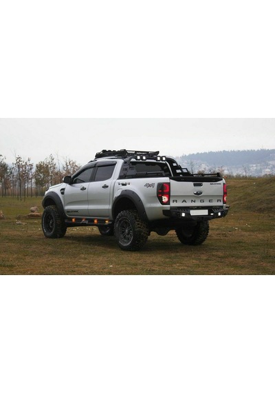 Isuzu D-max Off Road Metal Işıklı Rollbar 2012-2021 Aqm-x10