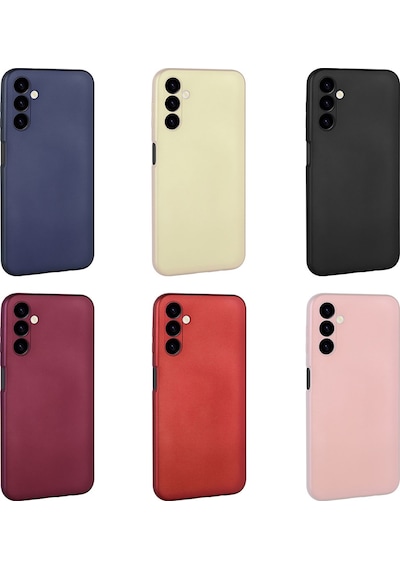 Zore Galaxy Uyumlu M14 Kılıf Premier Silikon Kapak - Gold Gold