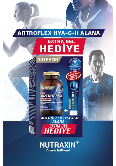 Nutraxin Artroflex Hya-c-ıı 90 Tablet Extra Gel Hediyeli