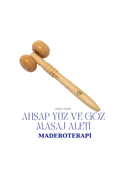 Maderoterapi Ahşap Yüz Ve Göz Masaj Aleti Yüz Masaj Aleti