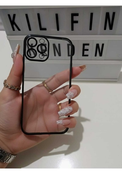 Apple Uyumlu iPhone 12 Pro Max Mika Kılıf Modeli Siyah