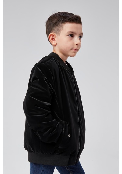 Erkek Çocuk Bomber Ceket 51319 Siyah