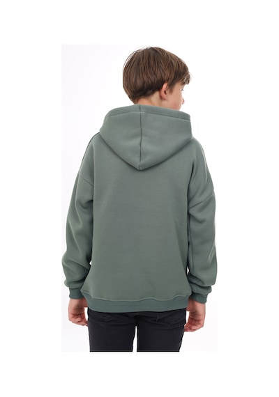 Toontoy Kids Toontoy Erkek Çocuk Oversize Kapüşonlu Cepli Düşük Omuz Baskılı Sweatshirt - 2 İplik Yeşil Toontoy Kids Toontoy Erkek Çocuk Oversize Kapüşonlu Cepli Düşük Omuz Baskılı Sweatshirt - 2 İplik Yeşil