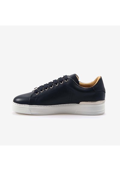Philipp Plein Bağcıklı Erkek Spor & Sneaker Ayakkabı Usc0670 Dark Blue