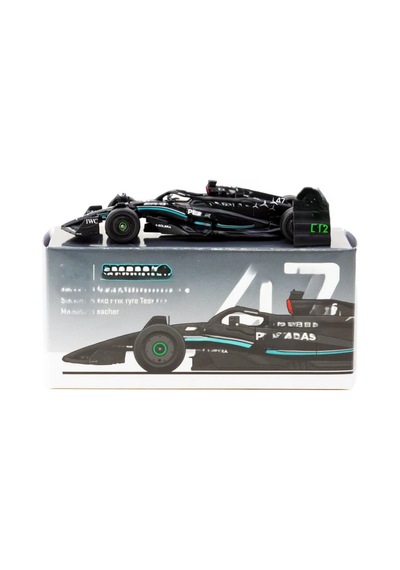 1/64 Model Araç F1 W14 E Performance Spanish Grand Prix Tyre Testing 2023