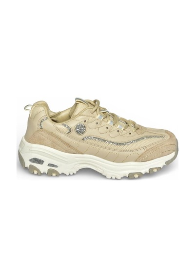 Fox Shoes Y702038709 Bej Kalın Tabanlı Spor Ayakkabı Sneakers Bej