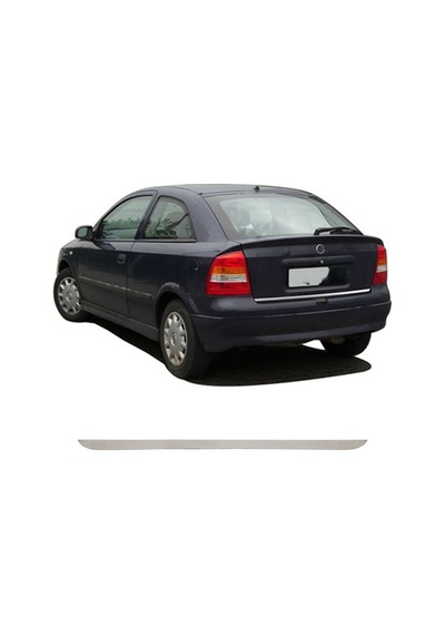 Opel Astra G Uyumlu 1998-2009 Krom Bagaj Alt Çıtası Paslanmaz Çelik