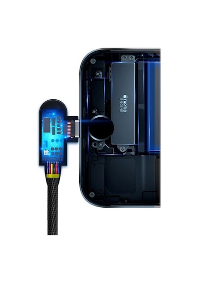 Cafele Lightning 90 Derece Led Işık Gamer Şarj Ve Data Kabl