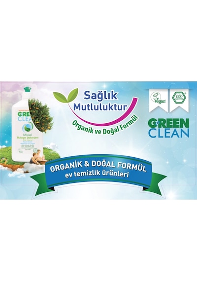 U Green Clean Baby Bitkisel Leke Çıkarıcı 2 x 1000 ML