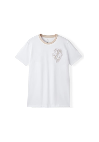 Gsstore Galatasaray Erkek T-shirt E252100 Beyaz