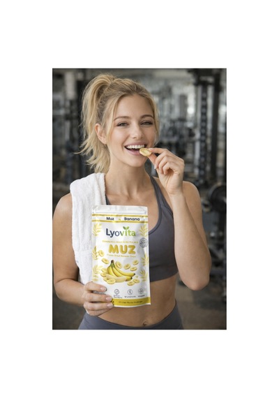 Muz Dondurularak Kurutulmuş Freeze Dried 30 G