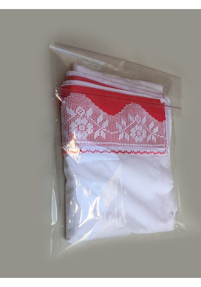 25 Adet 35x55 Bantlı Yapışkanlı Şeffaf Jelatin Poşet Parlak Çeyiz Poşeti 35 X 50