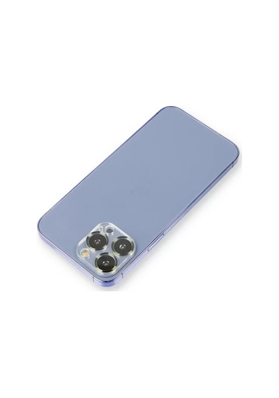 Newface Apple İphone 12 Pro Metal Kamera Lens Koruma Cam - Koyu Yeşil