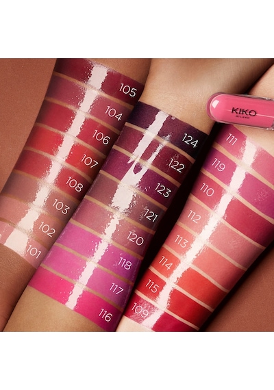 Kiko Likit Ruj Unlimited Double Touch 108 Satin Currant Red