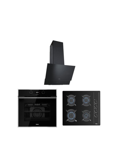 Teka HLB 840 SS - GBC 64002 KBC BK - ATV 60 Siyah Ankastre Set