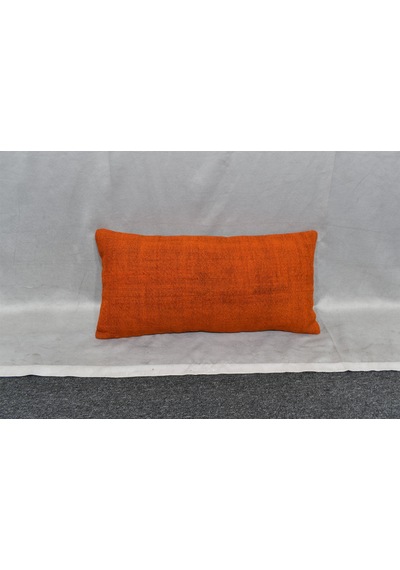 Zehra Abla Halı Yeni El Dokuma Dekoratif Lumbar Kilim Kırlent Yastık Kılıfı 6647 Çok Renkli