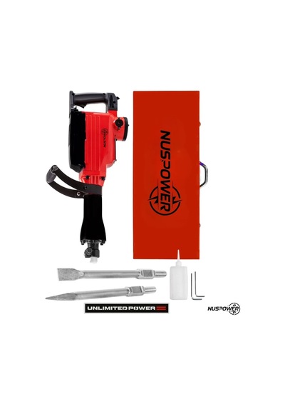 Nuspower 16 Kg Darbeli Kırıcı Delici Hilti 1800w Profesyonel Beton Kırma Makinesi