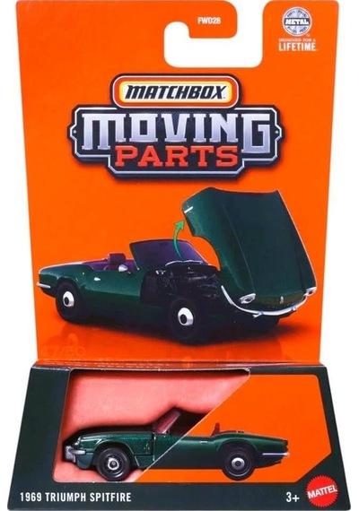 Matchbox 2025 1:64 Arabalar 1969 Trıumph Spıtfıre Jbw99
